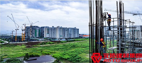 菲律賓建筑公司PH062客戶(hù)采購(gòu)元拓圓盤(pán)腳手架、鋼支撐、絲桿、鋁工字梁